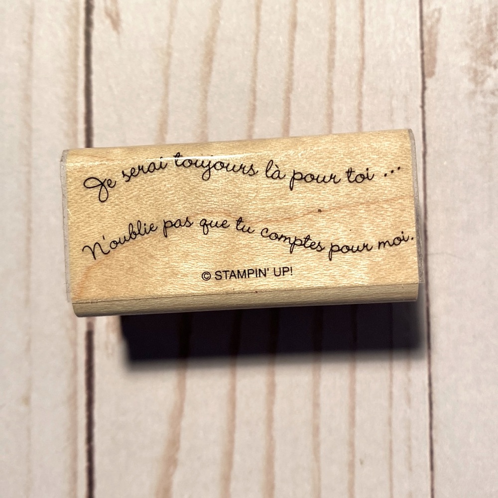 5/20$ RUBBER STAMP français